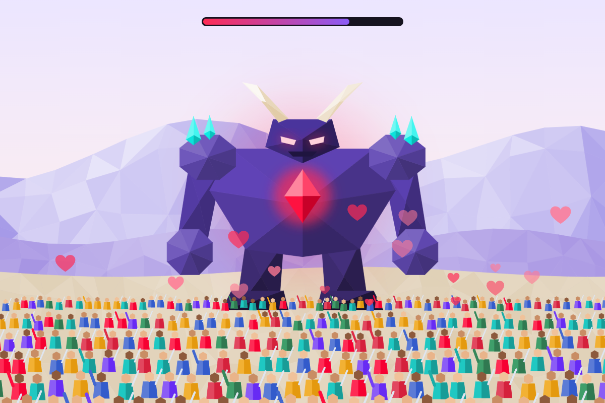 Boss Raid – boss i tłum widzów z czatu